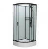 Фото душевая кабина frank f409/1 m black 90x90 см 20063
