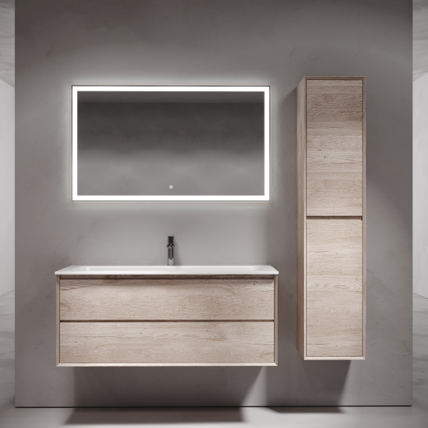 Фото тумба под раковину sancos marmi 2.0 120 см, цвет: дуб галифакс натуральный mr2.0120eg