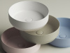 Фото раковина накладная ceramicanova element 39 см, цвет: белый cn6022mw