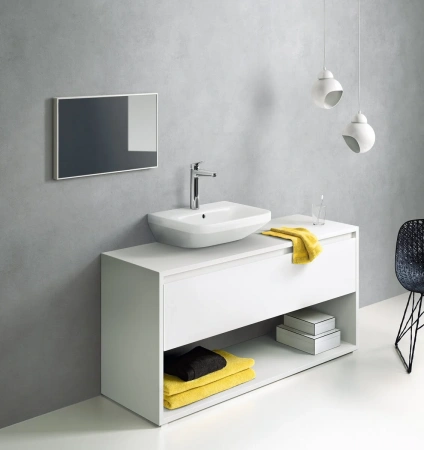 Фото смеситель для раковины hansgrohe logis 71090000_vstv