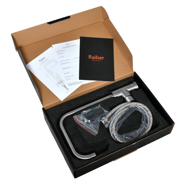 Фото смеситель для кухни raiber graceful rp-013