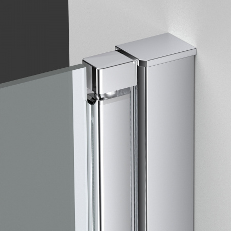Фото душевая дверь vincea alpha 80 см vdp-3al800mt