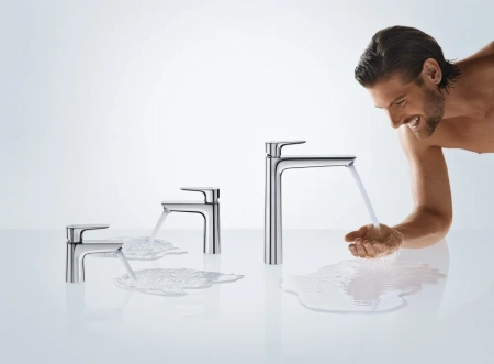 Фото смеситель для раковины hansgrohe talis e 71714000