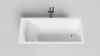 Фото ванна из искусственного камня salini cascata kit 170x75 см 104323m матовая