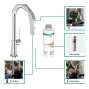 Фото смеситель для кухонной мойки hansgrohe aqittura 76826000