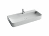 Раковина подвесная Ceramicanova Aura 100 см, цвет: белый CN2007