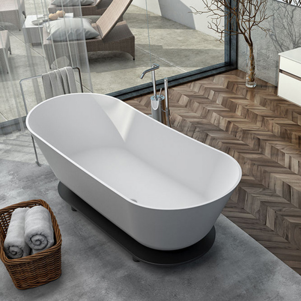Фото ванна из искусственного камня kolpa-san atys duo fs 174x70 см