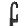 Фото смесители для раковины vitra flow soft a4316036exp цвет черный