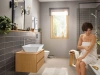 Фото смеситель для раковины hansgrohe rebris e 72591000