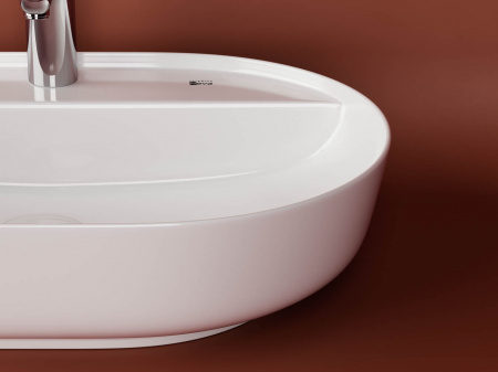 Фото раковина накладная ceramicanova modo 61 см, цвет: белый cn2004