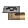 Душевой трап Raglo 10X10 см цвет: графит R605.10.09