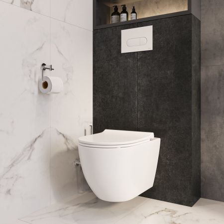 Фото унитаз с инсталляцией vitra mia round 9873b003-7205