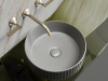 Фото раковина накладная ceramicanova element 36 см, цвет: антрацит cn6057mh