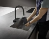 Фото смеситель для кухонной мойки hansgrohe aquno select 73831670