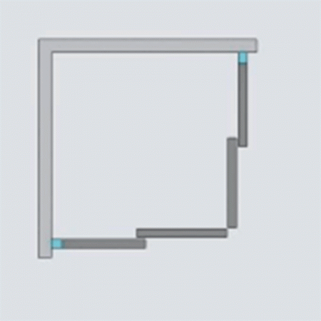 Фото душевое ограждение radaway premium plus c 100x100 см 30443-01-01n