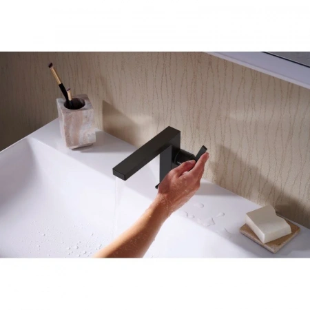 Фото смеситель для раковины hansgrohe tecturis e 73021670