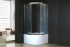 Душевое ограждение Royal Bath BK RB100BK-C-CH 100x100 см