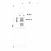 Фото дозатор для мыла wonzon & woghand цвет: никель ww-88sd01-bn