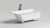 Ванна из искусственного камня Salini Cascata 170x75 см 104113M матовая
