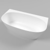Ванна из искусственного камня Whitecross Pearl A 155x80 см 0214.155080.100