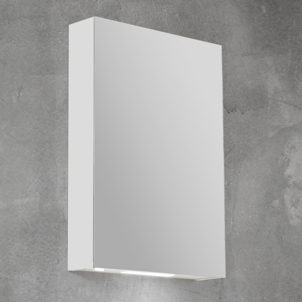 Фото зеркальный шкаф belbagno 50 см spc-1a-dl-bl-500