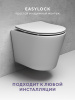 Фото унитаз подвесной безободковый abelsberg element ceramic tornadoflush 49 см elc70701wh