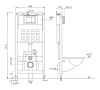 Фото инсталляция для унитазов abber ac0105