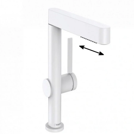 Фото смеситель для раковины hansgrohe finoris 76063700