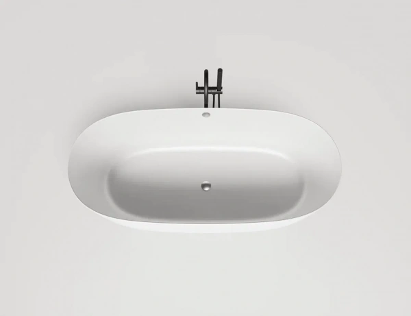 Фото ванна из искусственного камня salini sofia light 165x75 см 103711g глянцевая
