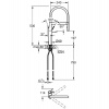 Фото смеситель для кухни grohe essence new 30294gl0, цвет: холодный рассвет