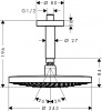 Фото верхний душ hansgrohe raindance select s 240 2jet 26467000
