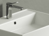 Фото раковина накладная ceramicanova element 59 см, цвет: белый cn6046