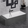 Фото акриловая ванна alba spa impero 170x75 см впр0200200100