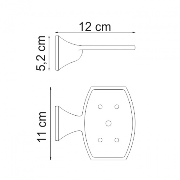 Фото мыльница решетка wasserkraft wern k-2569