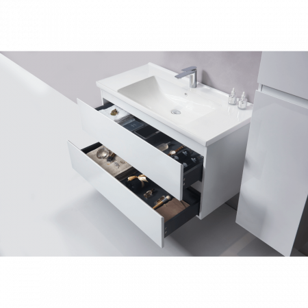 Фото тумба с раковиной orans 100 см bc-4023w 1000