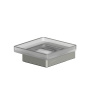 Мыльницы Whitecross Cubo CU2420NIB, цвет: никель брашированный