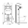 Фото инсталляция для унитазов oli eco block sanitarblock mechanic 886914/887591