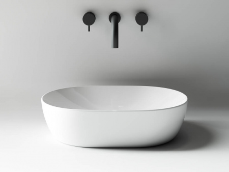 Фото раковина накладная ceramicanova element 48 см, цвет: белый cn5010