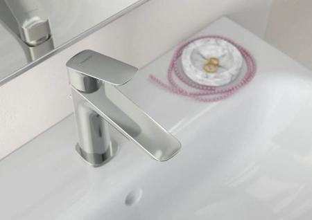 Фото смеситель для раковины hansgrohe logis fine 71252000