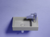 Фото раковина подвесная ceramicanova element 41.7 см, цвет: антрацит cn6051lmh