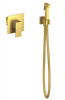 Встраиваемый смеситель с гигиеническим душем Timo Selene, цвет: золото 2089/17SM