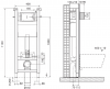 Фото инсталляция для унитаза belbagno bb004-40 expert