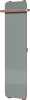 Злектрический полотенцесушитель Allen BrauInfinity 140x44 см 00325653