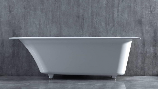 Фото ванна из искусственного камня salini orlando kit 102121m 170x70 см, матовая
