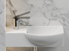 Фото раковина подвесная ceramicanova element 40 см, цвет: белый cn6039r