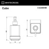 Фото дозаторы для жидкого мыла whitecross cubo cu2440nib, цвет: никель брашированный