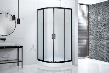 Фото душевое ограждение royal bath hk rb100hk-c-bl 100x100 см