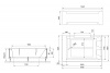 Фото акриловая ванна royal bath triumph rb665100sb 184.5x120 см