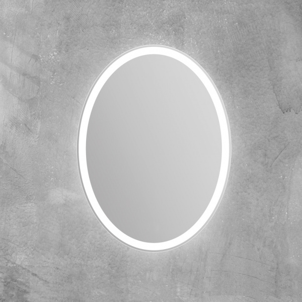 Фото зеркало с подсветкой belbagno 60 см spc-vst-600-800-led-btn