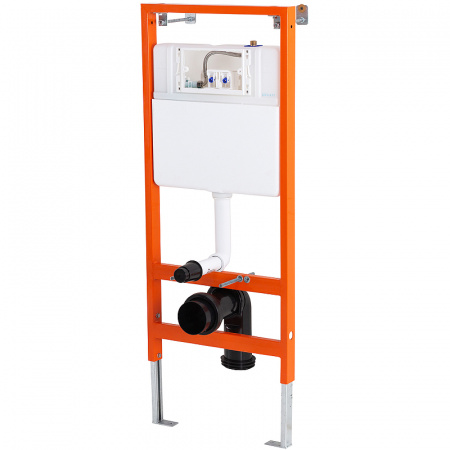 Фото инсталляция для унитаза с панелью смыва belbagno bb097set.r.cr